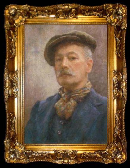 framed  Henry Scott Tuke Self portrait, ta009-2